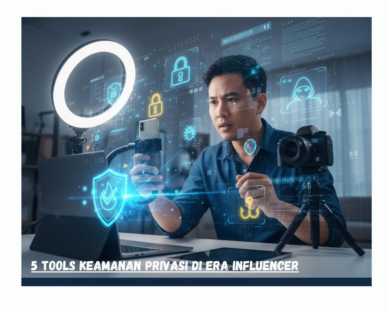 Pemula Konten Kreator Wajib Tahu! 5 Rekomendasi Tools Keamanan yang Harus Dimiliki agar Terhindar dari Hack