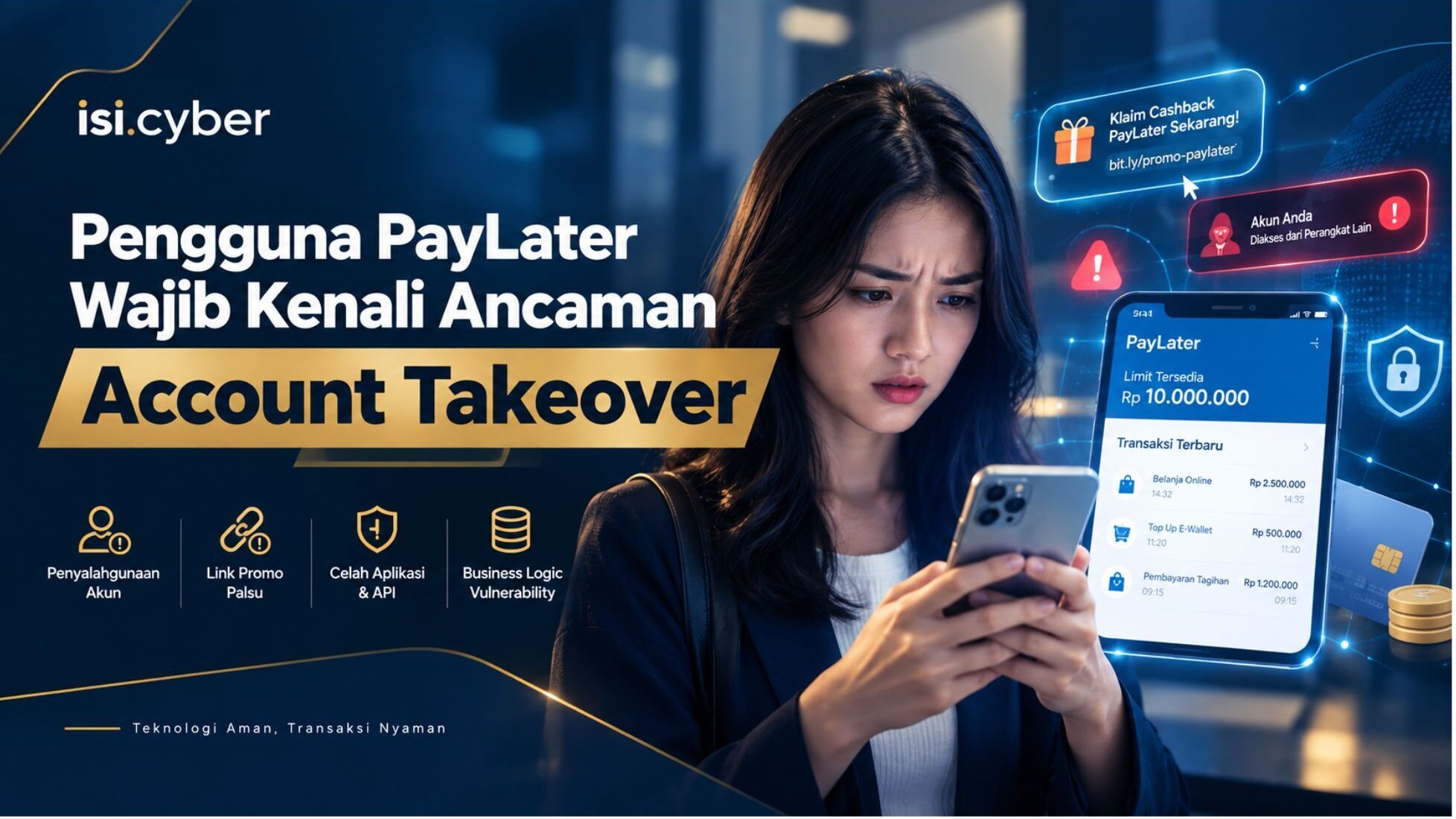 Limit PayLater Tiba-Tiba Dipakai Orang Lain? Jangan Sampai Asal Klik Link Promo PayLater
